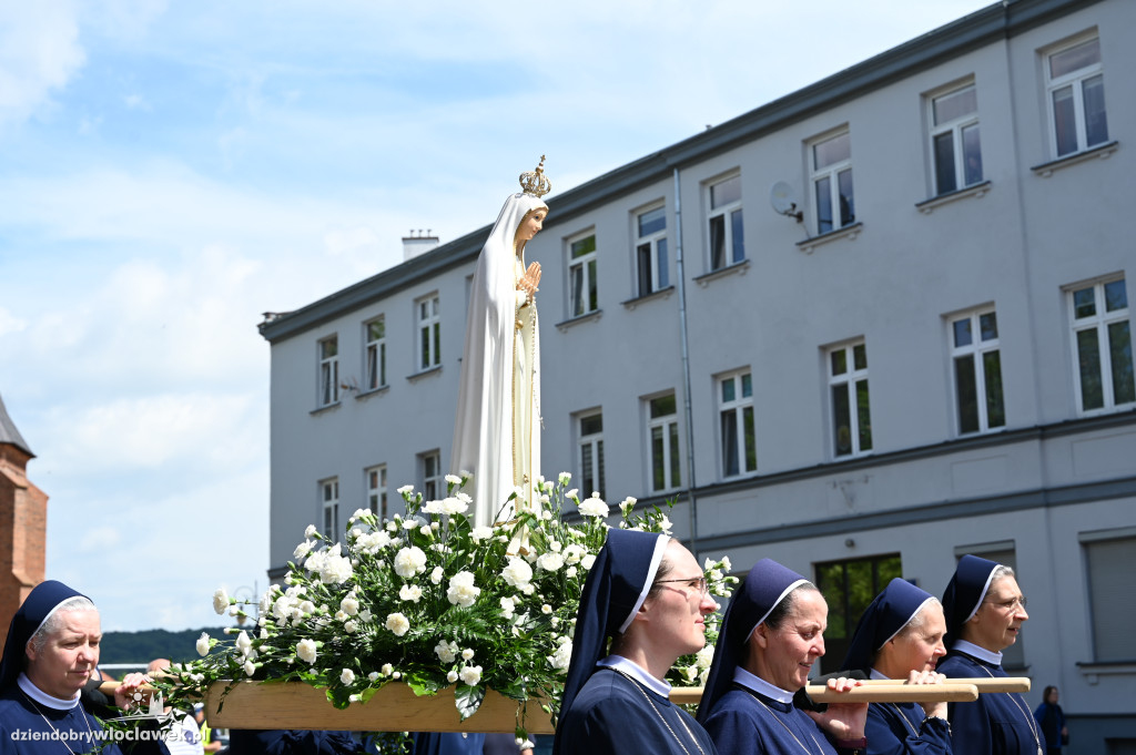 Procesja Bożego Ciała z włocławskiej katedry
