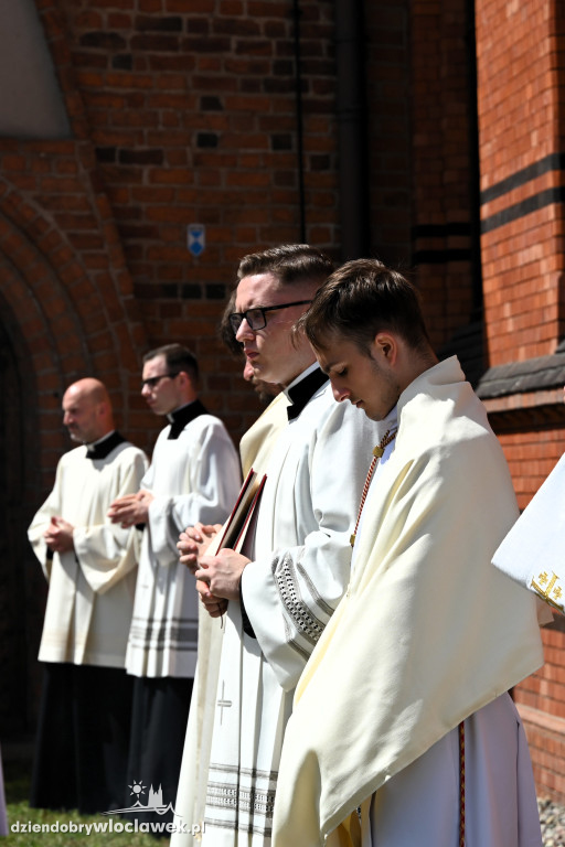 Procesja Bożego Ciała z włocławskiej katedry