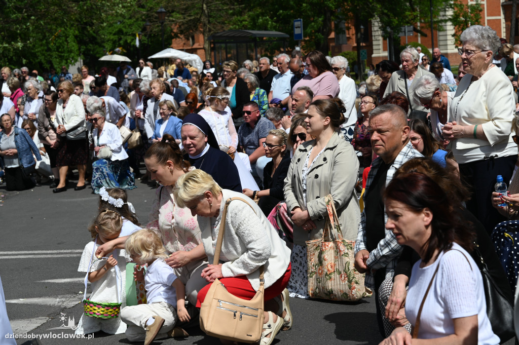 Procesja Bożego Ciała z włocławskiej katedry
