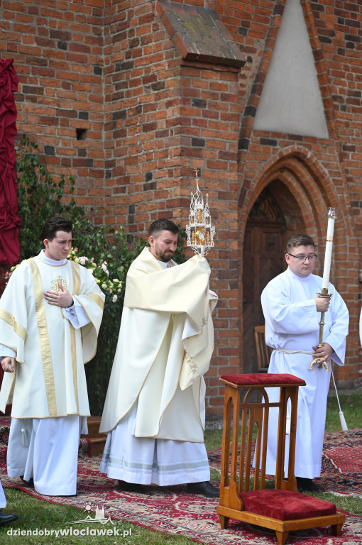 Procesja Bożego Ciała z włocławskiej katedry