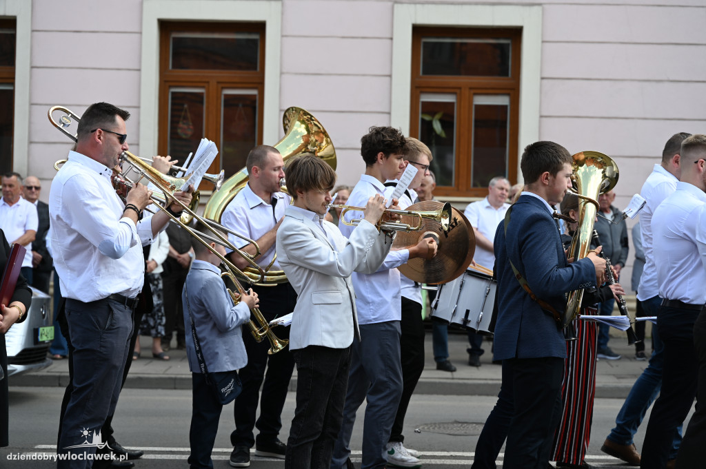 Procesja Bożego Ciała z włocławskiej katedry