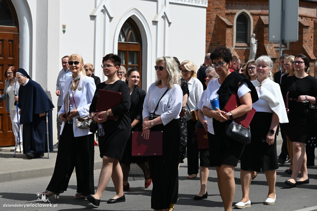 Procesja Bożego Ciała z włocławskiej katedry