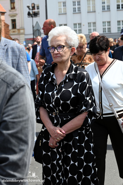 Procesja Bożego Ciała z włocławskiej katedry
