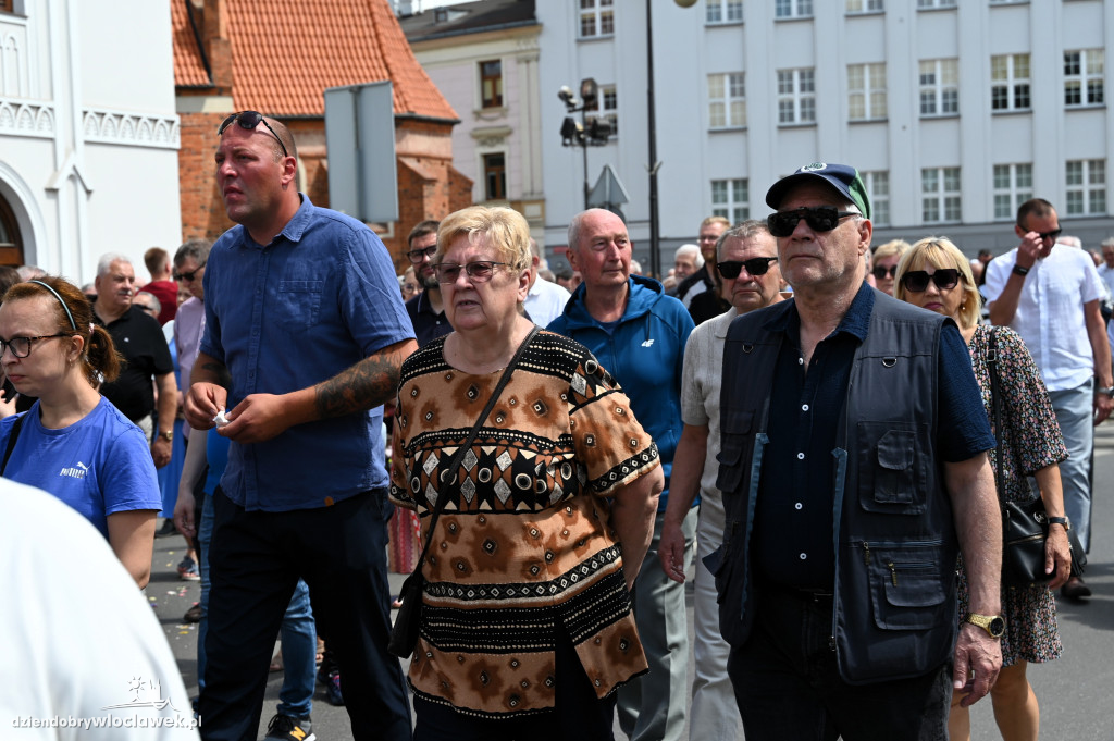 Procesja Bożego Ciała z włocławskiej katedry