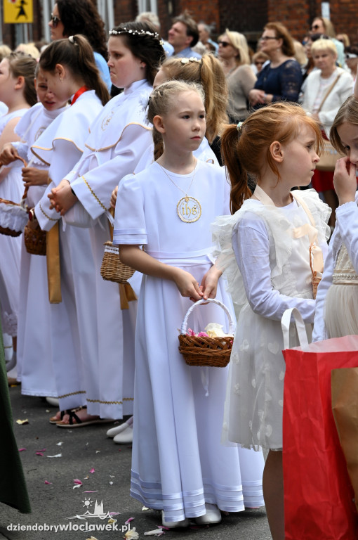 Procesja Bożego Ciała z włocławskiej katedry