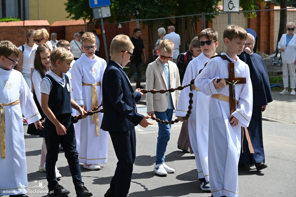 Procesja Bożego Ciała z włocławskiej katedry
