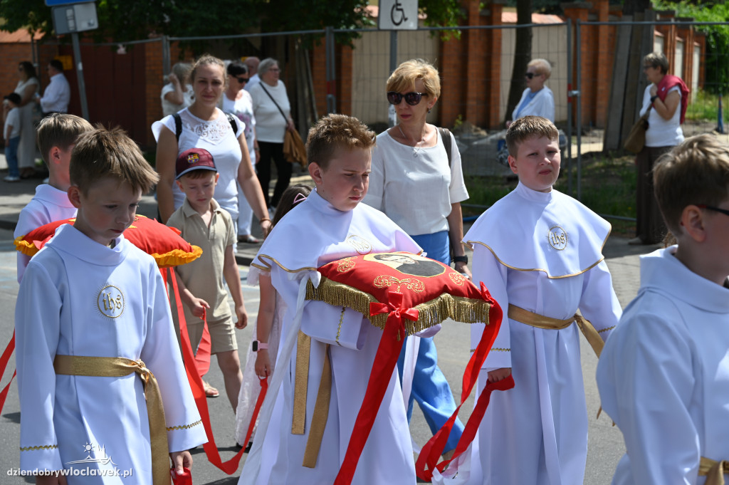 Procesja Bożego Ciała z włocławskiej katedry