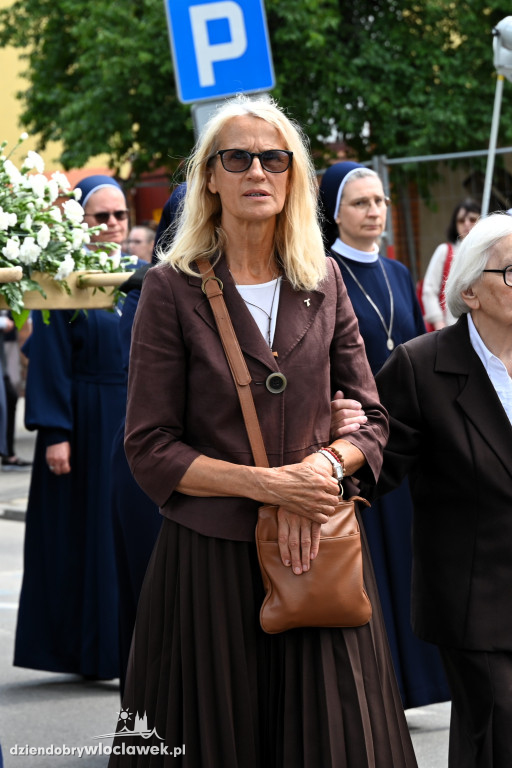 Procesja Bożego Ciała z włocławskiej katedry
