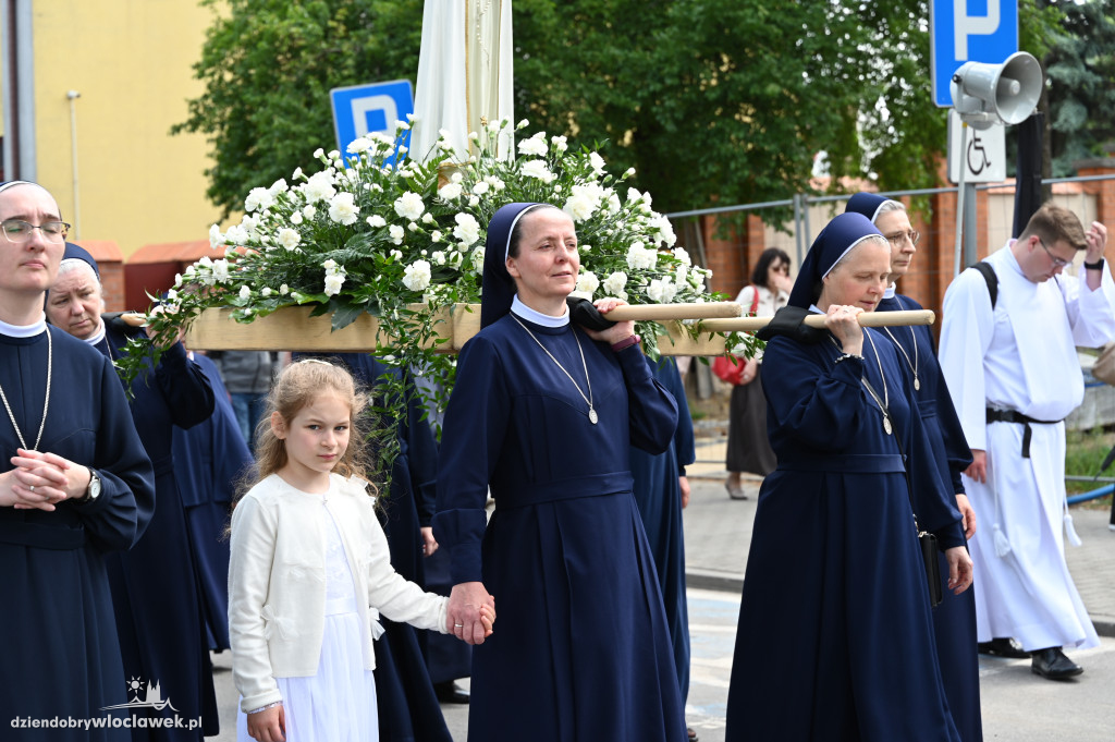 Procesja Bożego Ciała z włocławskiej katedry
