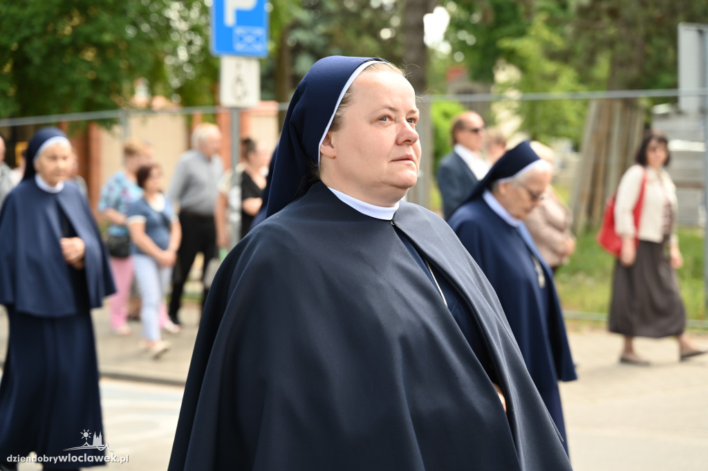 Procesja Bożego Ciała z włocławskiej katedry