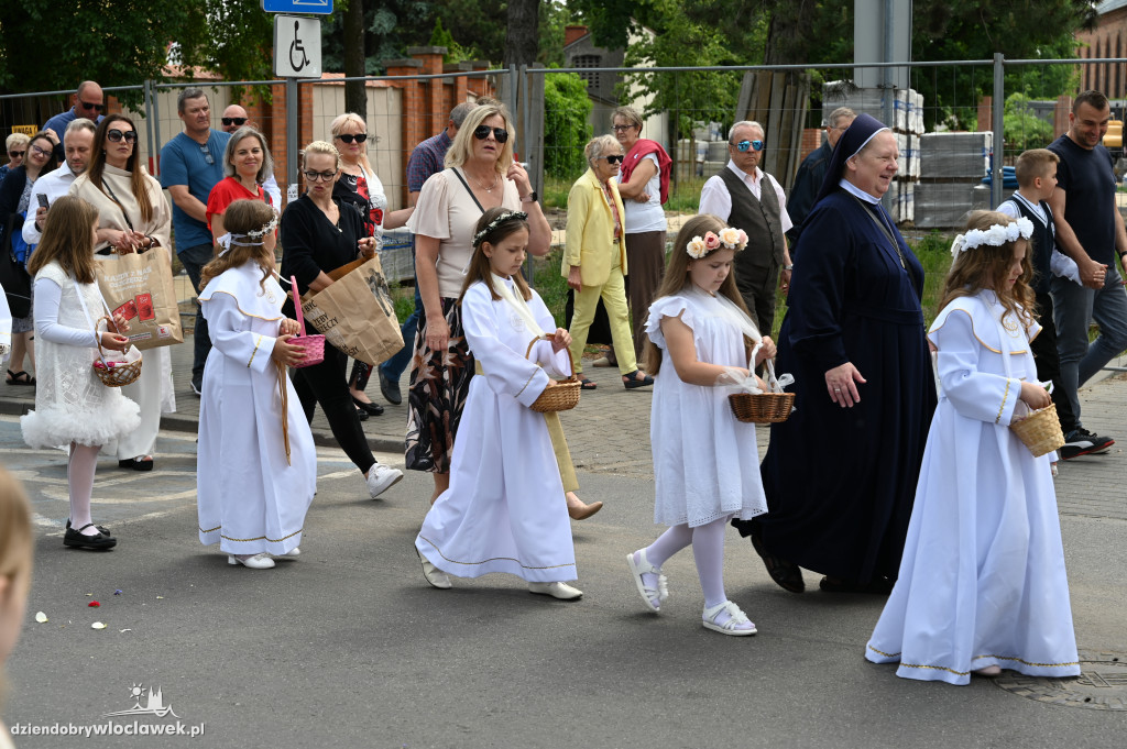 Procesja Bożego Ciała z włocławskiej katedry