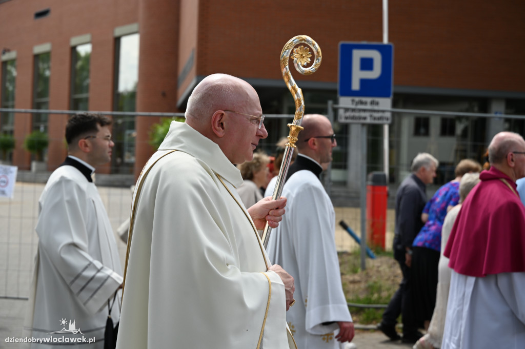 Procesja Bożego Ciała z włocławskiej katedry
