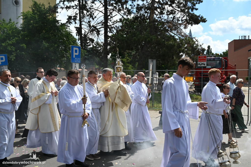 Procesja Bożego Ciała z włocławskiej katedry