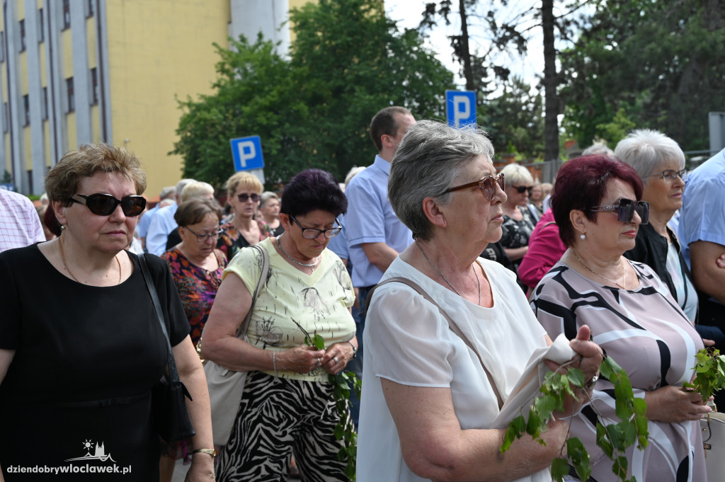 Procesja Bożego Ciała z włocławskiej katedry