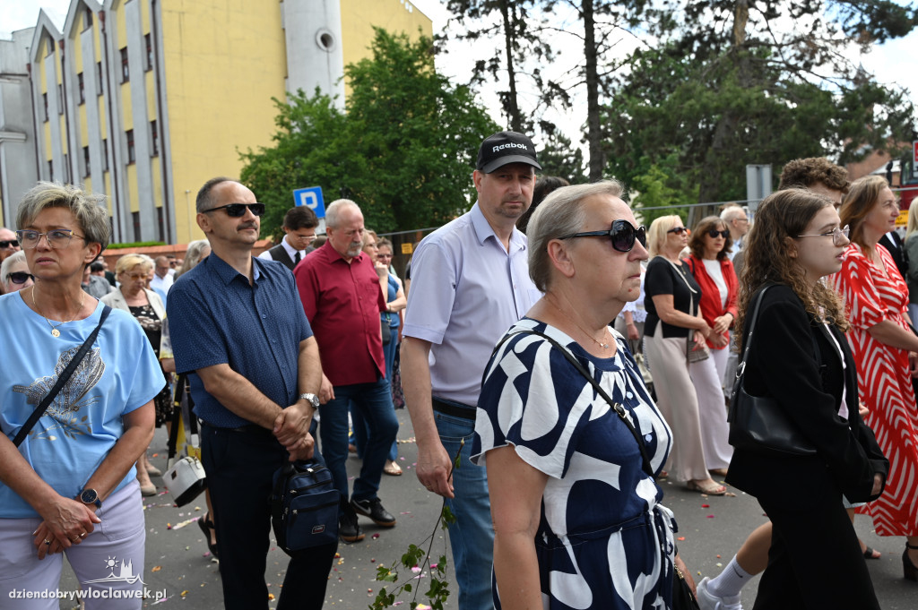 Procesja Bożego Ciała z włocławskiej katedry
