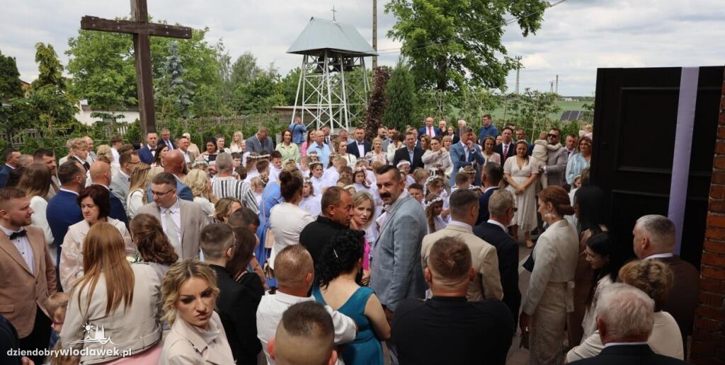 Komunia w parafii NMP Królowej Polski w Kruszynie