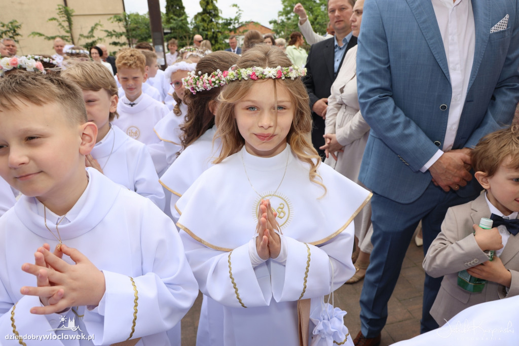 Komunia w parafii NMP Królowej Polski w Kruszynie