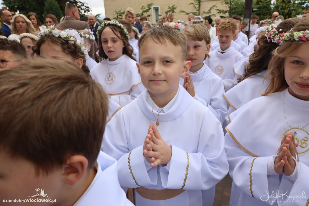 Komunia w parafii NMP Królowej Polski w Kruszynie