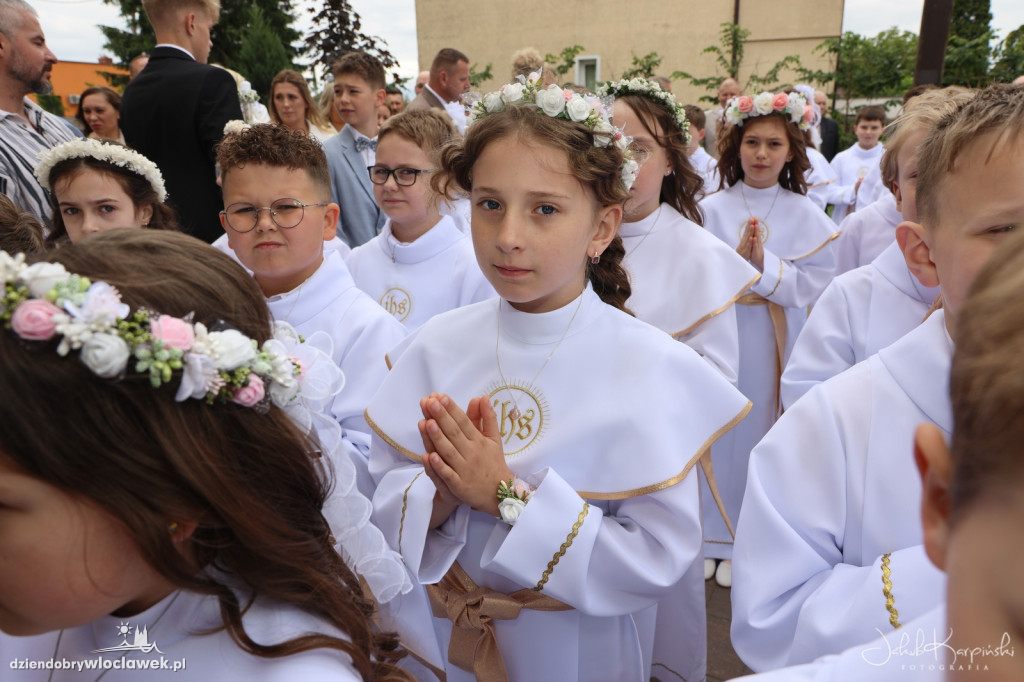 Komunia w parafii NMP Królowej Polski w Kruszynie