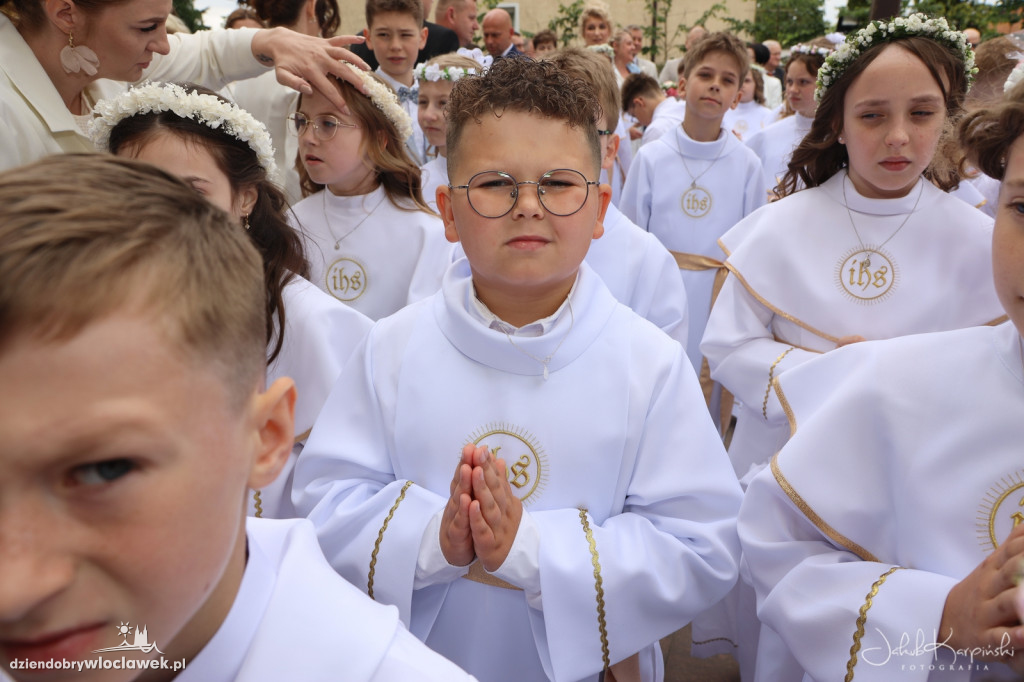 Komunia w parafii NMP Królowej Polski w Kruszynie