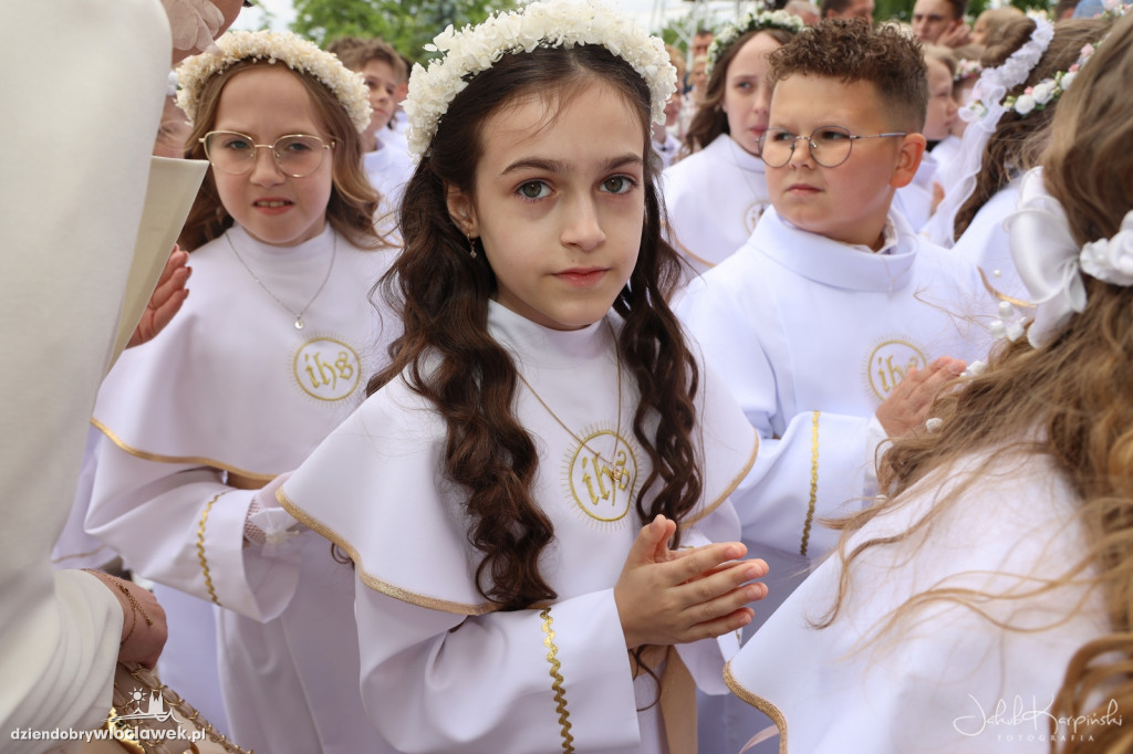 Komunia w parafii NMP Królowej Polski w Kruszynie