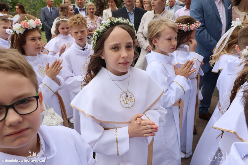 Komunia w parafii NMP Królowej Polski w Kruszynie
