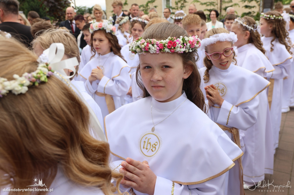Komunia w parafii NMP Królowej Polski w Kruszynie