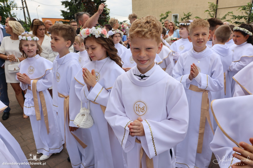Komunia w parafii NMP Królowej Polski w Kruszynie