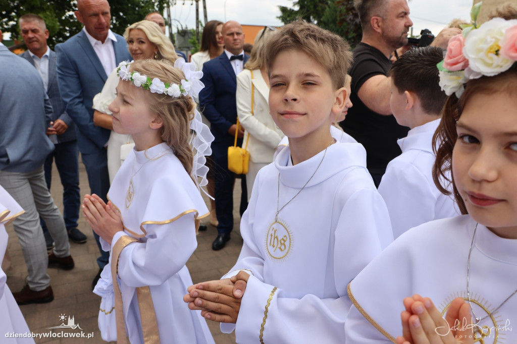 Komunia w parafii NMP Królowej Polski w Kruszynie