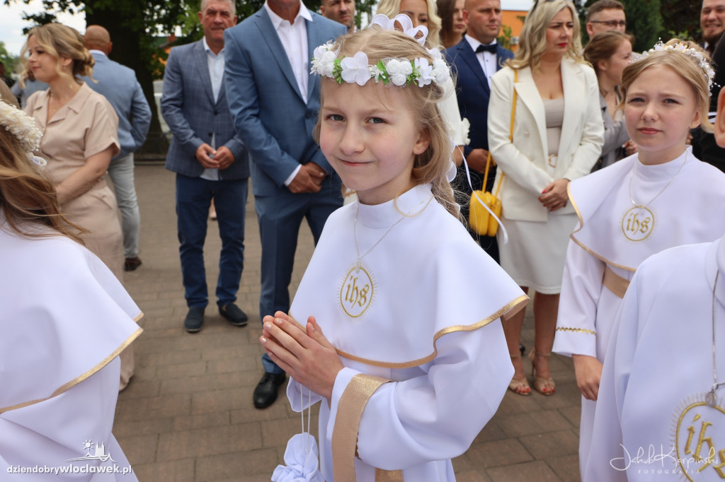Komunia w parafii NMP Królowej Polski w Kruszynie
