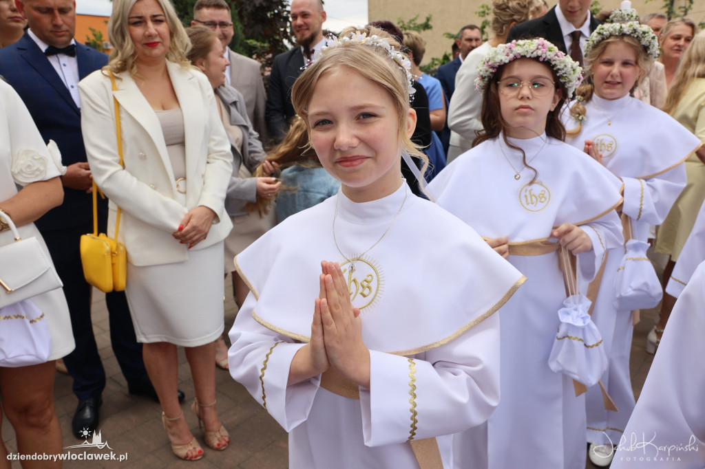 Komunia w parafii NMP Królowej Polski w Kruszynie