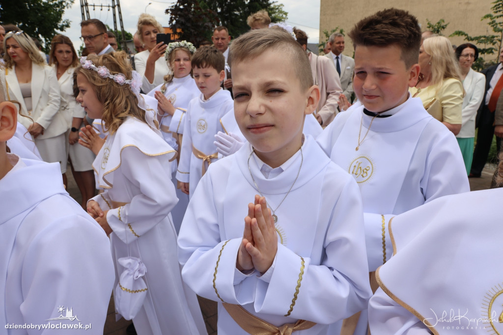 Komunia w parafii NMP Królowej Polski w Kruszynie