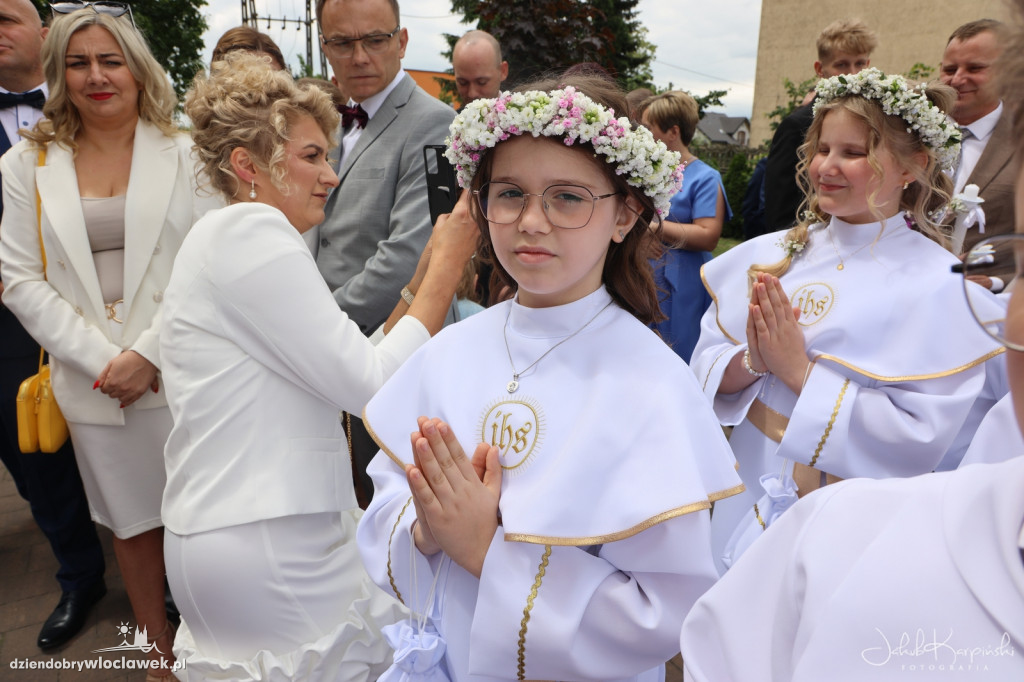 Komunia w parafii NMP Królowej Polski w Kruszynie