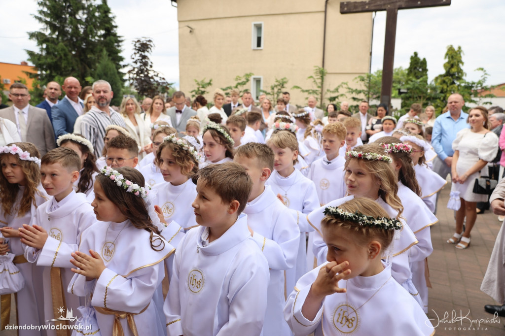 Komunia w parafii NMP Królowej Polski w Kruszynie