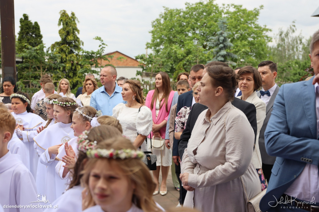 Komunia w parafii NMP Królowej Polski w Kruszynie