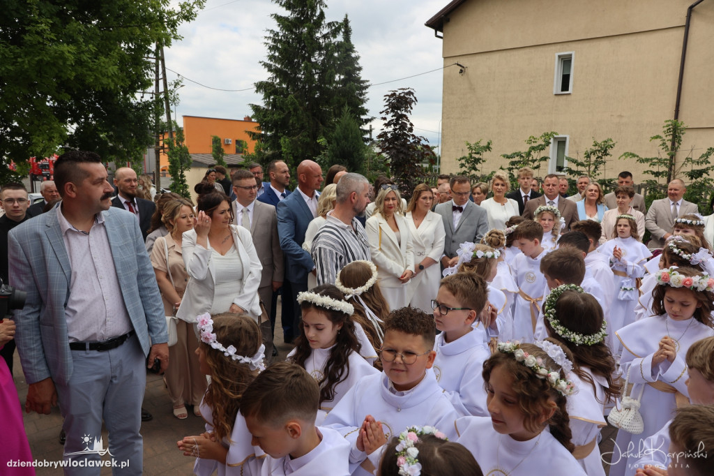 Komunia w parafii NMP Królowej Polski w Kruszynie