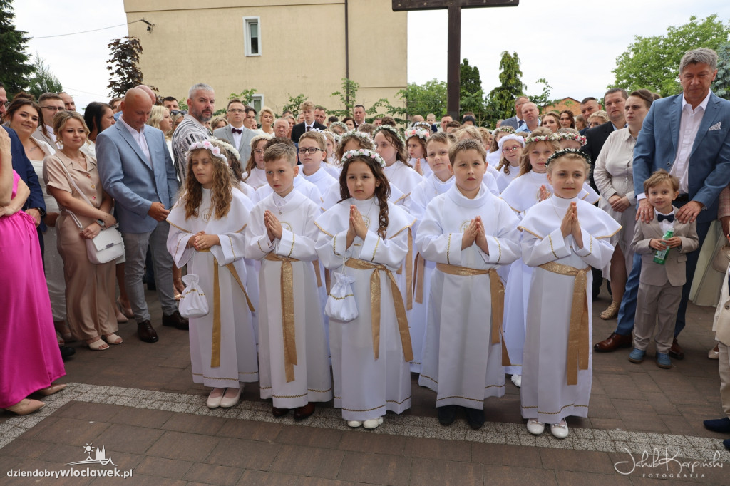 Komunia w parafii NMP Królowej Polski w Kruszynie