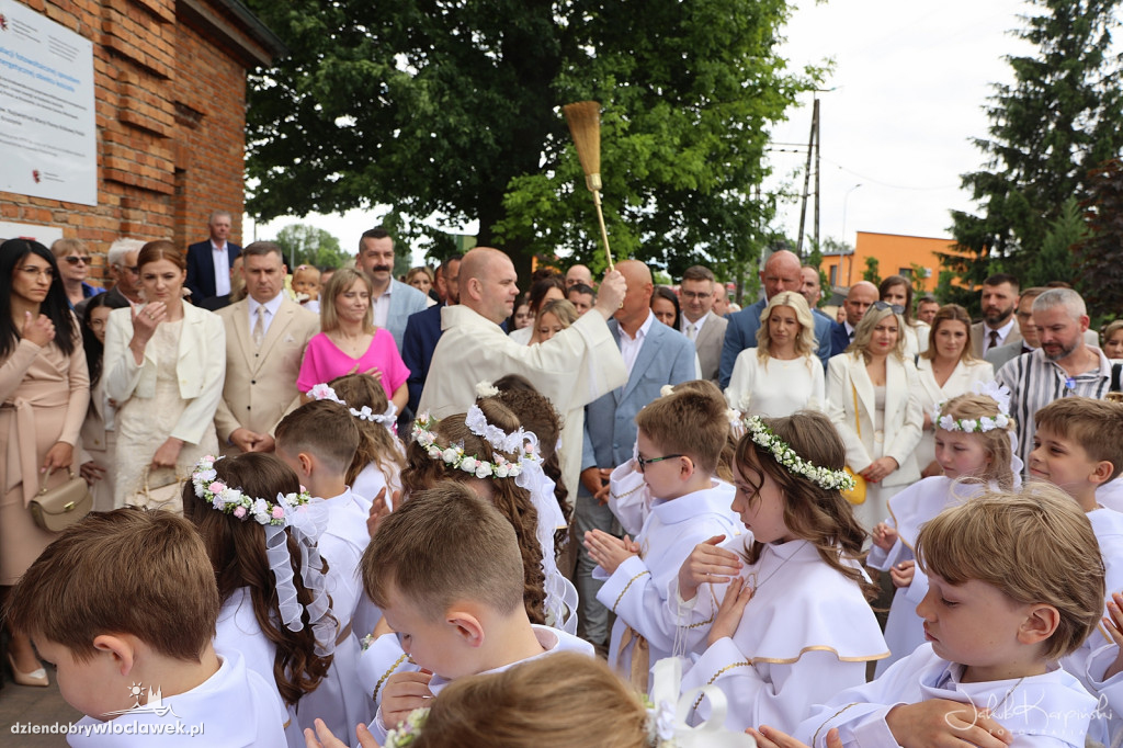 Komunia w parafii NMP Królowej Polski w Kruszynie