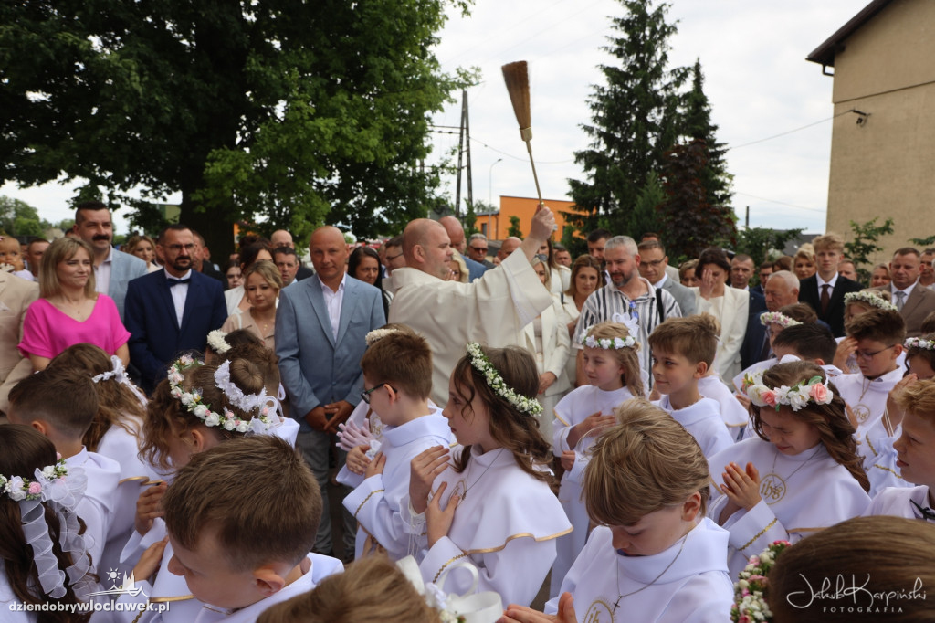 Komunia w parafii NMP Królowej Polski w Kruszynie