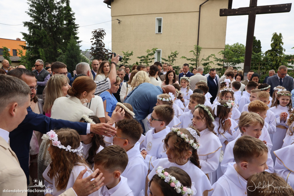 Komunia w parafii NMP Królowej Polski w Kruszynie