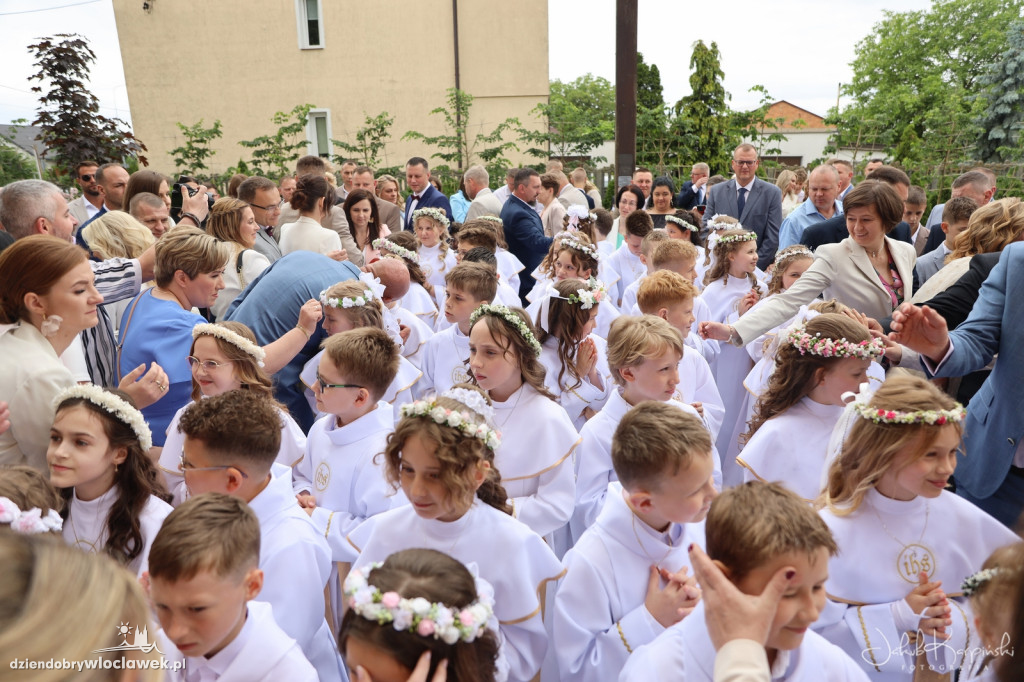 Komunia w parafii NMP Królowej Polski w Kruszynie