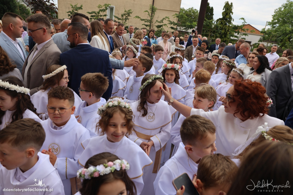 Komunia w parafii NMP Królowej Polski w Kruszynie