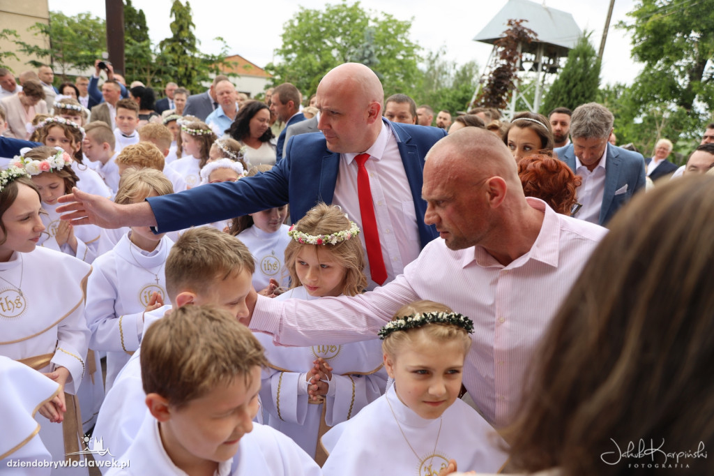 Komunia w parafii NMP Królowej Polski w Kruszynie