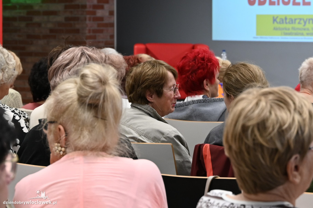 Katarzyna Żak spotkała się z czytelnikami we Włocławku