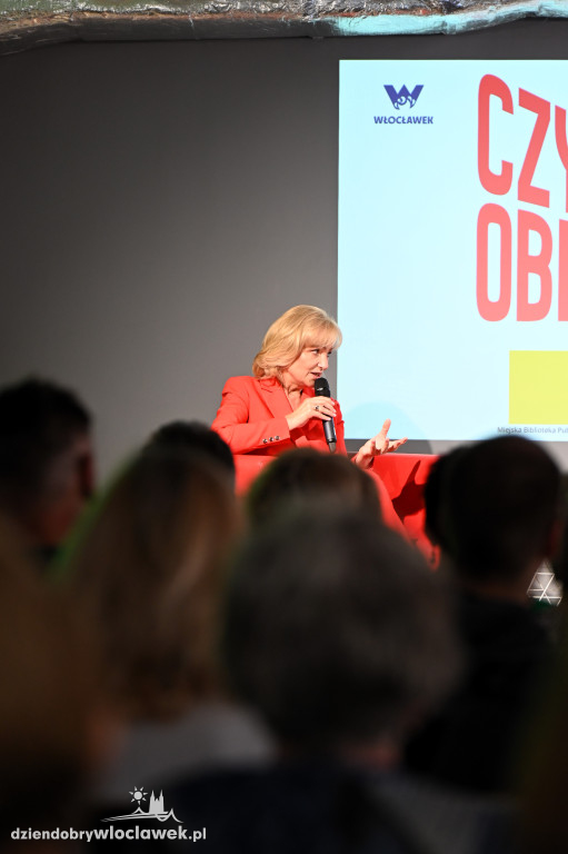 Katarzyna Żak spotkała się z czytelnikami we Włocławku