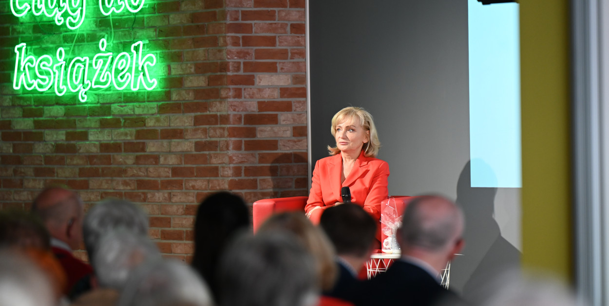 Katarzyna Żak spotkała się z czytelnikami we Włocławku