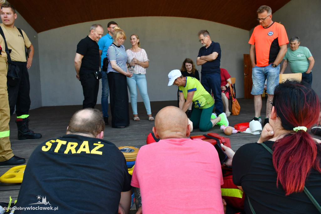 Trening pierwszej pomocy w Lubrańcu