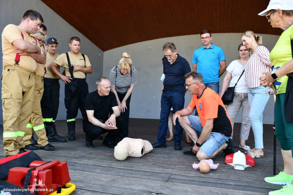 Trening pierwszej pomocy w Lubrańcu