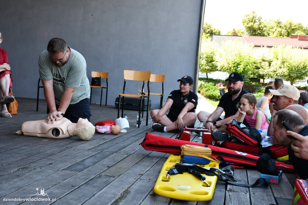 Trening pierwszej pomocy w Lubrańcu