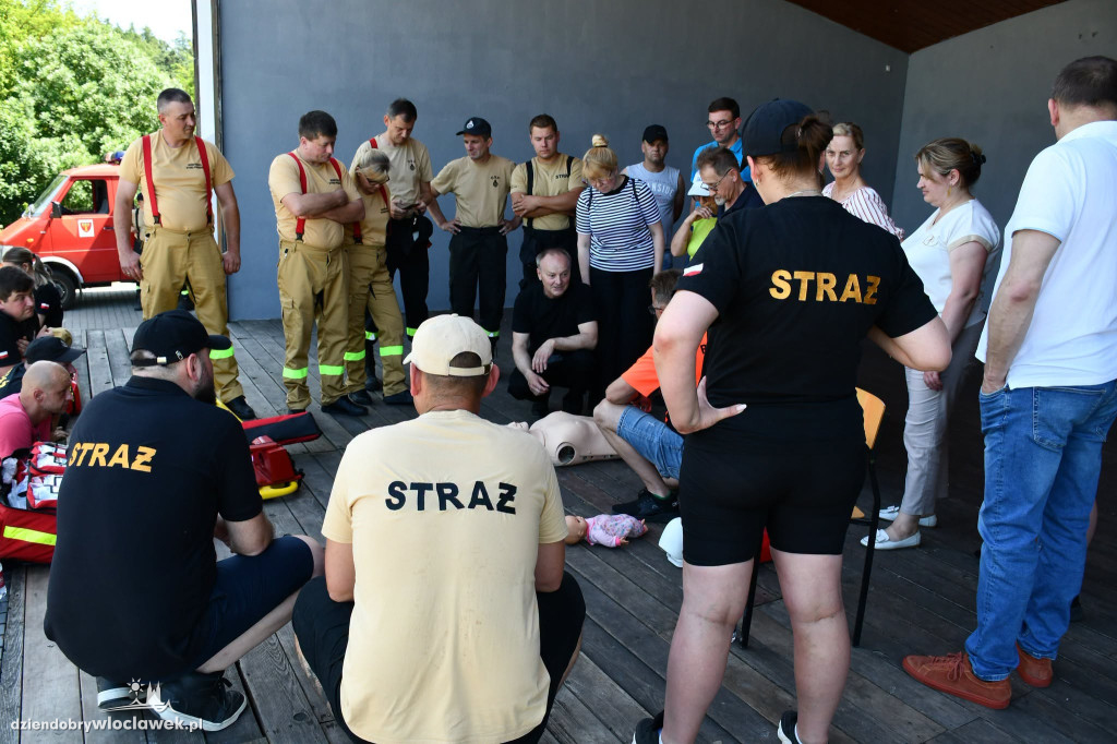 Trening pierwszej pomocy w Lubrańcu